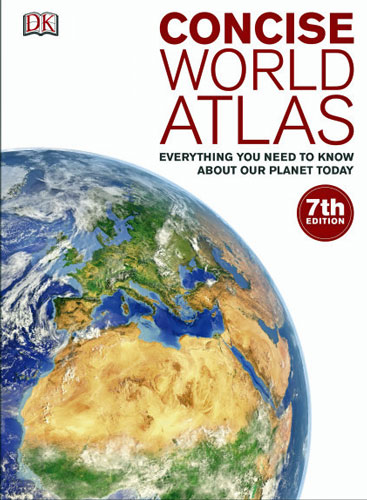 World Atlas Concise Atlas Of The World 1980 Hardback Published By Harper... 